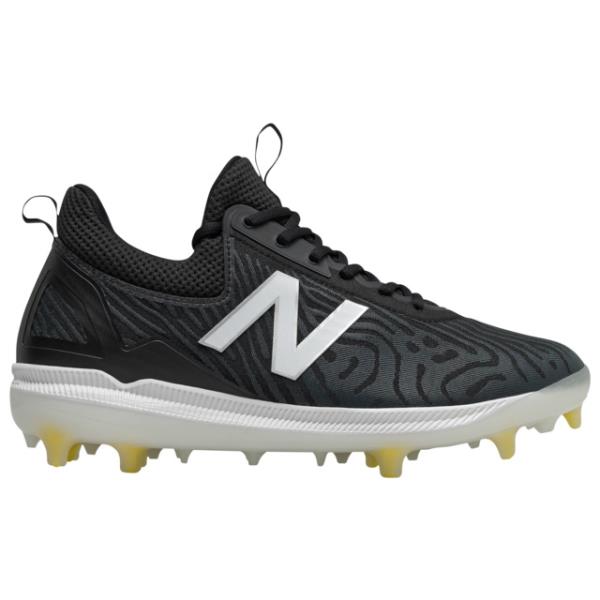 New Balance Baseball Cipő Férfi Compv2 TPU Low Fekete/Fehér,NDQ71948